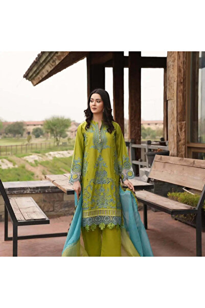 Aneela Embroidered Luxury Lawn 2 PC - RW 2-02