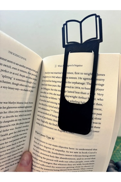 Cypnova Open Book Shaped Bookmark