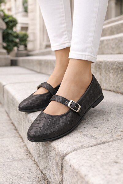 Moda Frato Milena Women's Babet Summer Shoes Pointed Toe Casual Babet