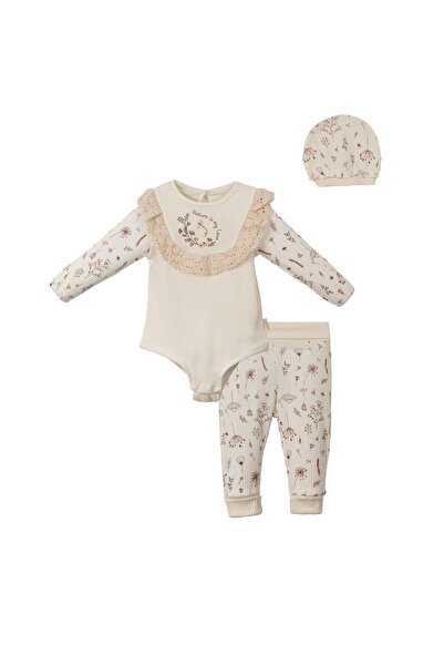 Primula Studio Kelsey Baby Girl Bamboo Cotton 3-Piece Set - Patterned Newborn...