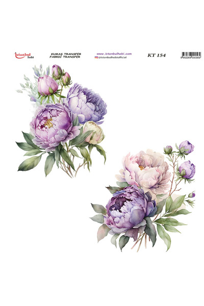 İstanbul Hobi Fabric Transfer Paper 20X20Cm Kt-154