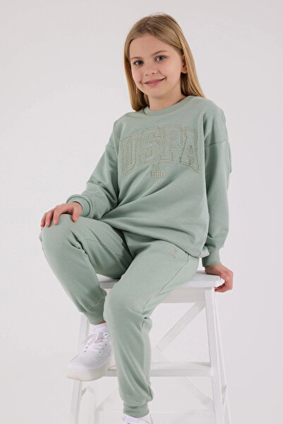 U.S. Polo Assn. Costum dublu chelneriță - Verde