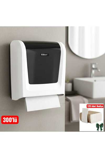 Ar Armese حامل مناديل ورقية قابل للطي على شكل حرف Z، عبوة تحتوي على 300 منديل...