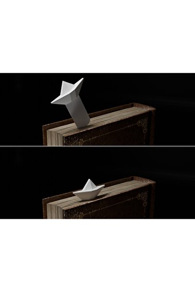 Cypnova Paper Ship-Shaped Bookmark