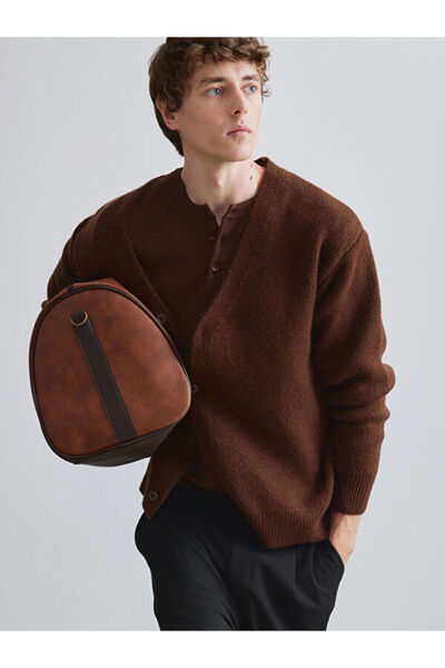 LC Waikiki Modern Parçasas V Planting Cardigan pentru bărbați de la UZG STORE