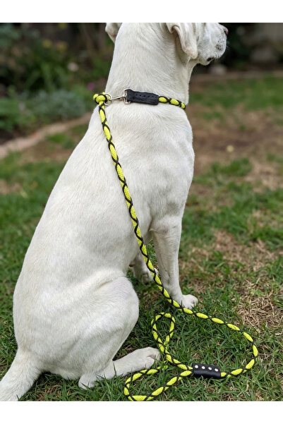 balkonda Dog Walking Strap & Collar Single Product 6 cm Diameter Skotocote Rope