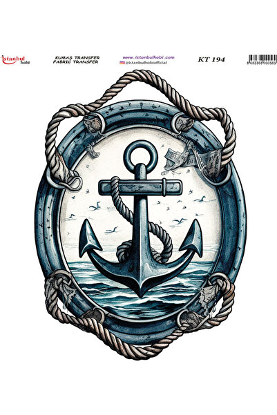 İstanbul Hobi Fabric Transfer Paper 20X20Cm Kt-194