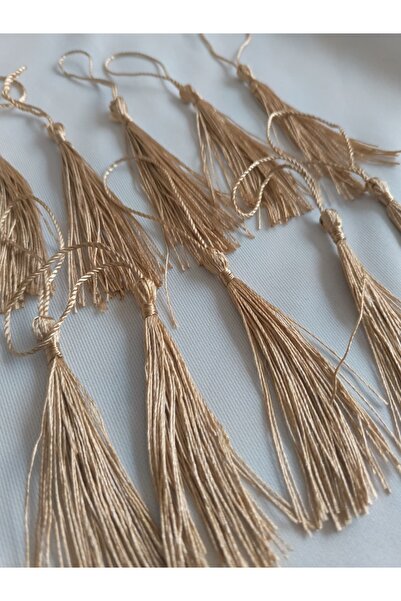 ULUPAMİR Brown Tassel Fringe 10 Pieces