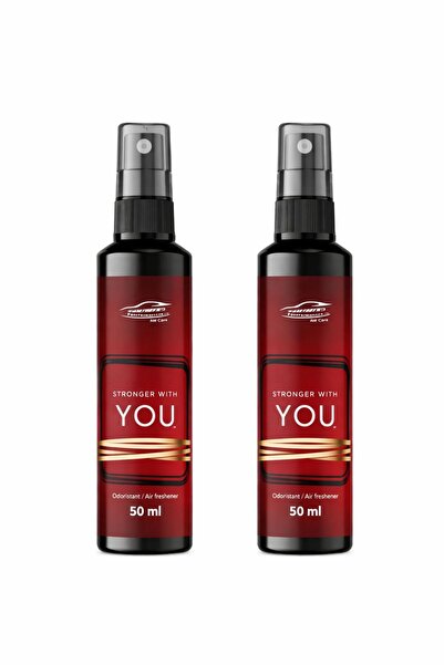 Turbo Clean Profesional Pachet Promotional: 2 x Parfum Auto Stronger With You