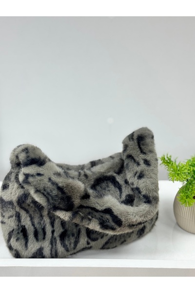 VLDORO D’Oro Leopard Plush Edition |   Plush Hand and Shoulder Bag