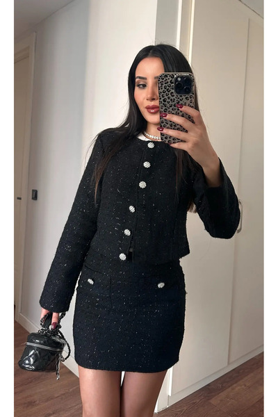 Edora Collection Simli Tüvit Takım