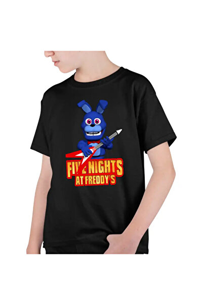OEM Tricou Copii Baieti Fnaf Bonnie Five Nights at Freddy Horror Halloween