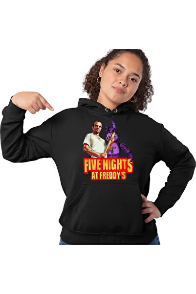 OEM Women's Fnaf GTA5 Five Nights at Freddy's Horror Halloween Hoodie