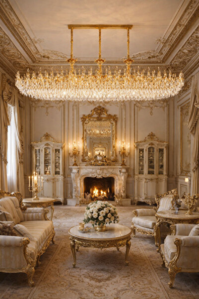 qwell ثريا الكرستال المستطيلة للمجالس الكبيره