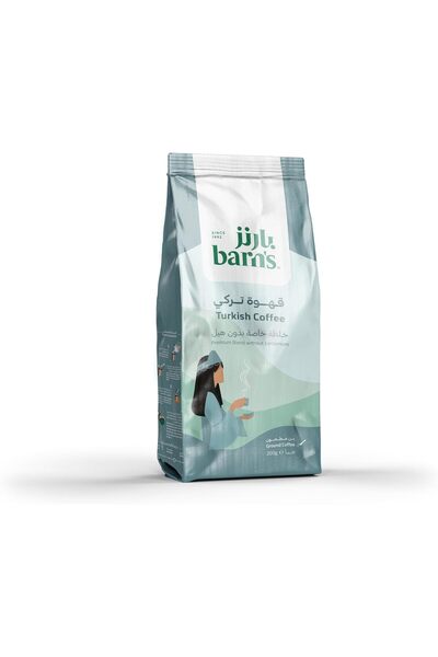 Barns مزيج قهوة بارنز التركية بدون هيل، 400 غرام
