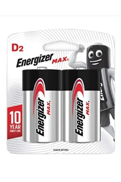 Energizer Large round D2 battery cell, 2 pieces