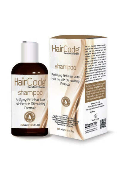 Haircode HAIR CODE KERATIN ENHANCER ANTI H-LOSS SHAMPOO 250ML