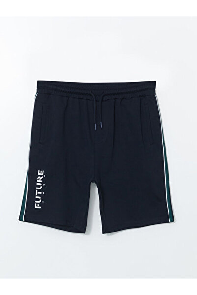 LC Waikiki Rmz Gi̇yi̇m Farkiyla Slim Fit Men's Pajama Bottom Shorts