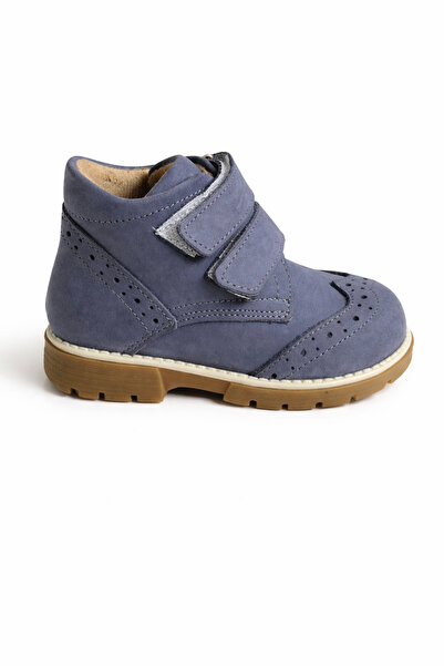 WSTARK Genuine Leather Anatomical Rubber Sole Children's Warm Lining First St...