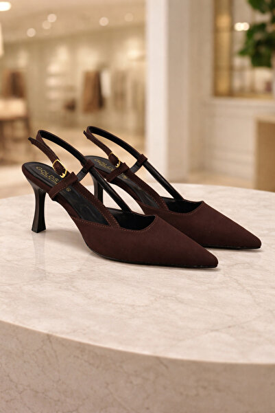 Gold Step Kadın Topuklu Ayakkabı – Şık ve Premium