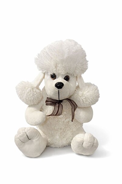 ZİVENTA 35 cm Sevimli Peluş Köpek Oyuncak Sevgililer Günü/Özel Gün Hediyesi Y...