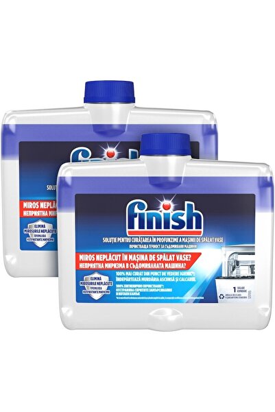 Finish Set 2x Regular Cleaning solution for dishwasher, 250 ml