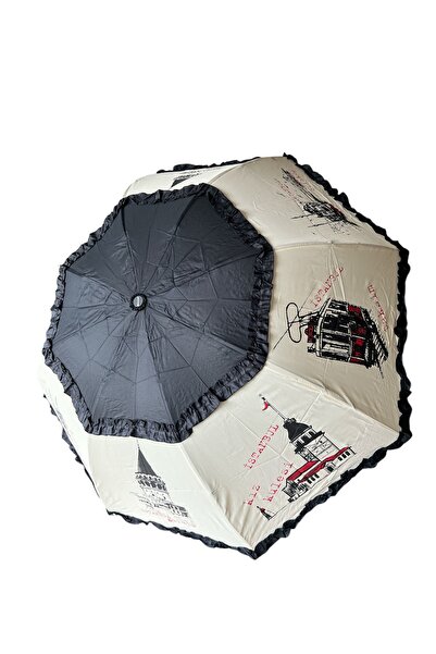 EZMK EV GEREÇLERİ Yarı Otomatik Şemsiye, Çanta Boy Kadın Şemsiyesi, İstanbul ...