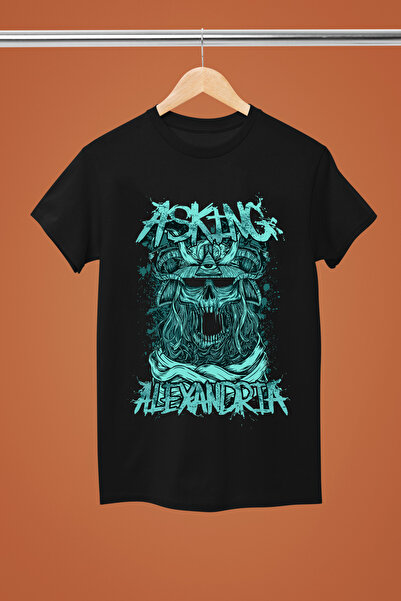 MAGORS Μπλουζάκι Rock ASKING ALEXANDRIA με στάμπα της ροκ μπάντας, βαμβακερό,...