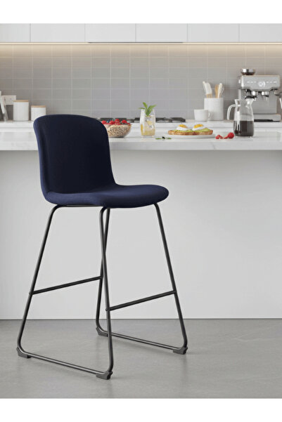 BEC13 Modern bar stool with comfortable backrest - contemporary design at an ...