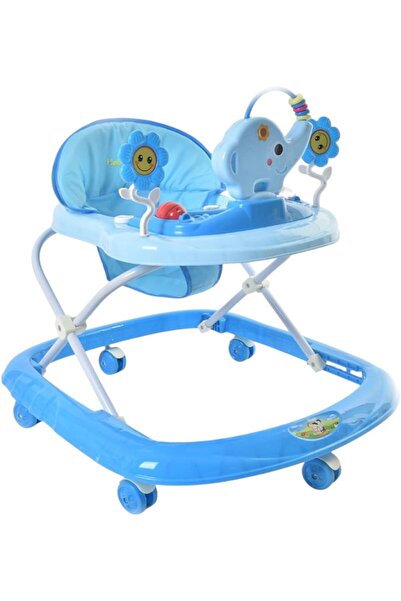 Leno مشاية أطفال موسيقية بإطار قابل للطي وصينية أنشطة تفاعلية - BW2085