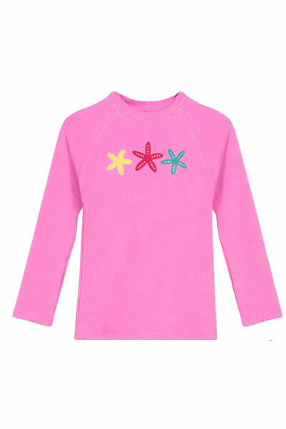 BesserBay UV protection long-sleeved T-shirt for girls, quick-drying