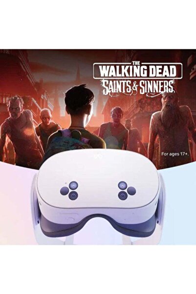 META Quest 3S 128GB — The Walking Dead: Saints & Sinners Bundle — Dive into V...