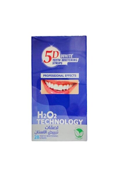 5D WHITE شرائط تبييض الأسنان 28 قطعة