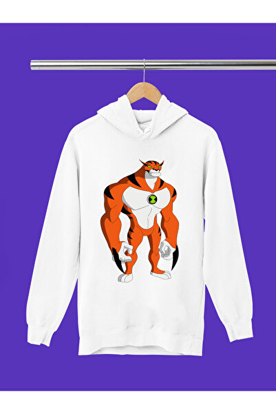 MAGORS Ben10 Printed 3-Yarn Quality Soft Texture Hooded Children's Sweatshirt