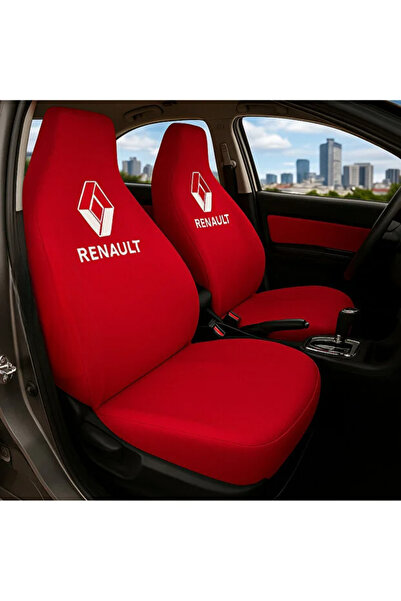 sekutuning Renault Fluence Kırmızı Araç Koltuk Kılıfı Koruyucu Penye Servis K...