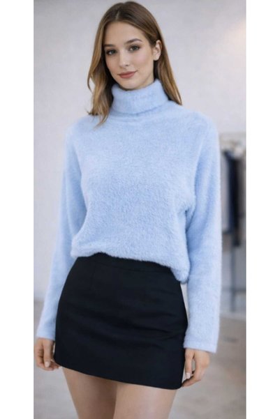Minası Butik BALIKÇI YAKA SAKAL KAZAK