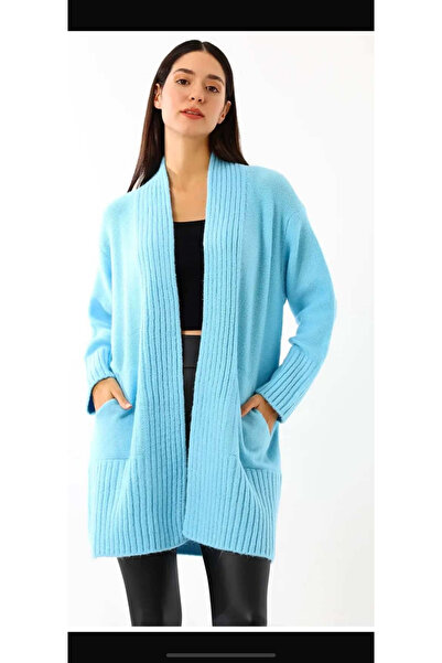 HIRKACI Angora Mohair Long Cardigan