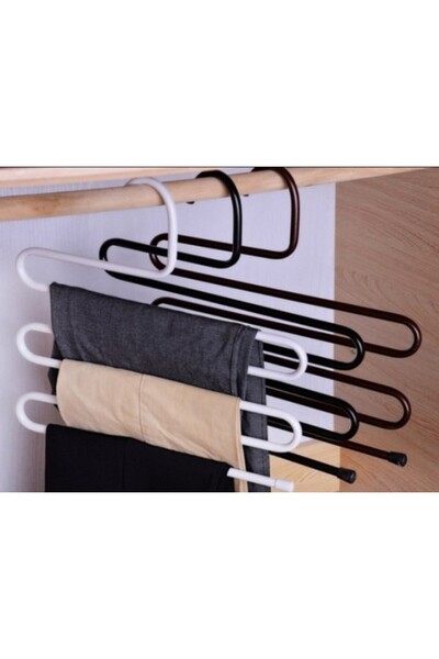 ForWhat 5 Layers Organizer Pants Hanger for Office Home Office Organization