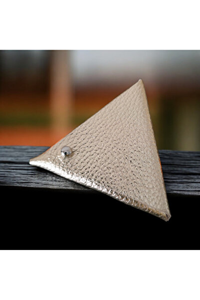 valentina victoria Genuine Leather Triangle-Shaped Coin Holder, Wired Headpho...