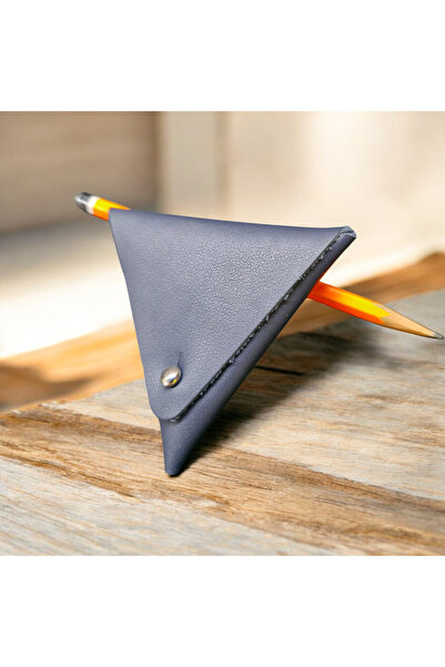 valentina victoria Genuine Leather Triangle-Shaped Coin Holder, Wired Headpho...