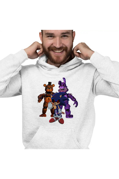 OEM Hanorac Barbati Fnaf Sonic Five Nights at Freddy Horror Halloween