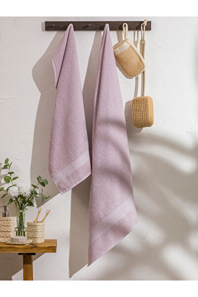 LC Waikiki Alita City Farkıyla Lcw Home Lilac Curly Straight 70X140 cm Bath T...