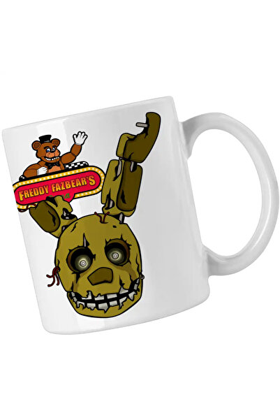 OEM Fnaf Spring Bonnie Five Nights at Freddy's Horror Halloween mug