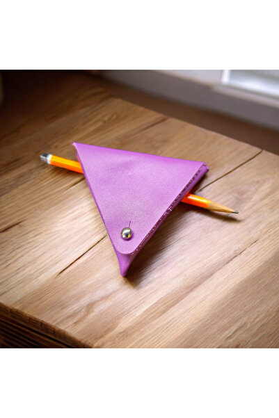 valentina victoria Genuine Leather Triangle-Shaped Coin Holder, Wired Headpho...