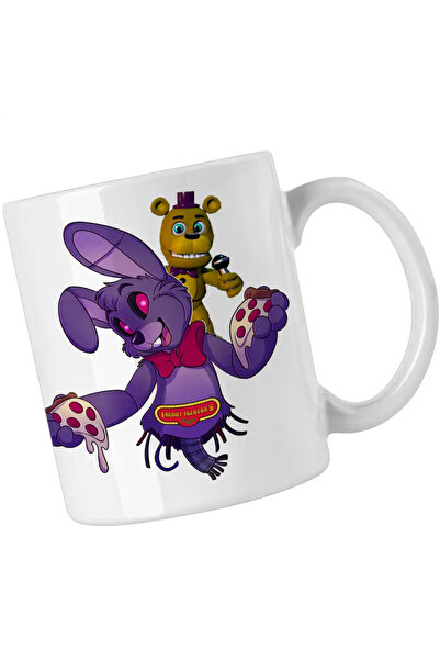 OEM Mug Fnaf Bonnie Pizza Robot Five Nights at Freddy Horror Halloween