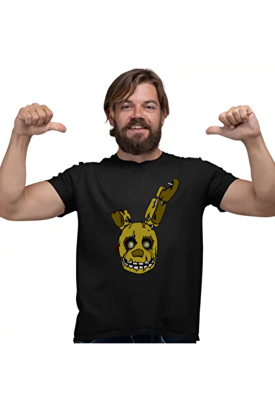 OEM Tricou Barbati Fnaf Spring Bonnie Five Nights at Freddy Horror Halloween