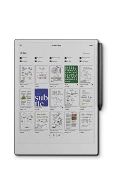 remarkable Paper Pro Bundle – Includes 11.8” Paper Tablet, and Marker Plus Pen