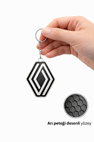 3DWorldX Renault Logo Oto Anahatarlık