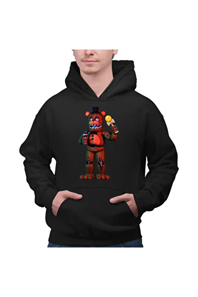 OEM Men's Hoodie Fnaf Freddy Kendama Five Nights at Freddy's Horror Halloween