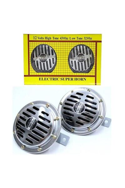 Hella 12V Röleli Tip Krom Korna